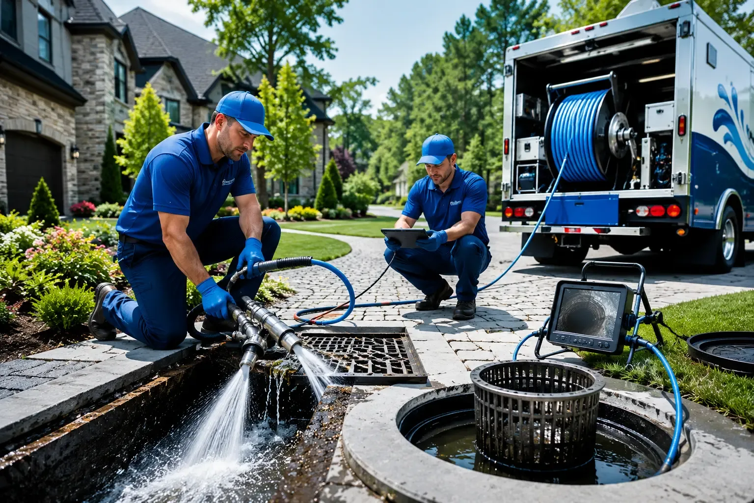Local outdoor drain cleaning professionals in Harris, IA